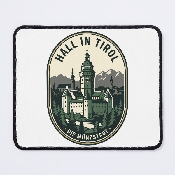 Item preview, Vintage Hall in Tirol Austria Alpine Badge designed and sold by k3rstman1.