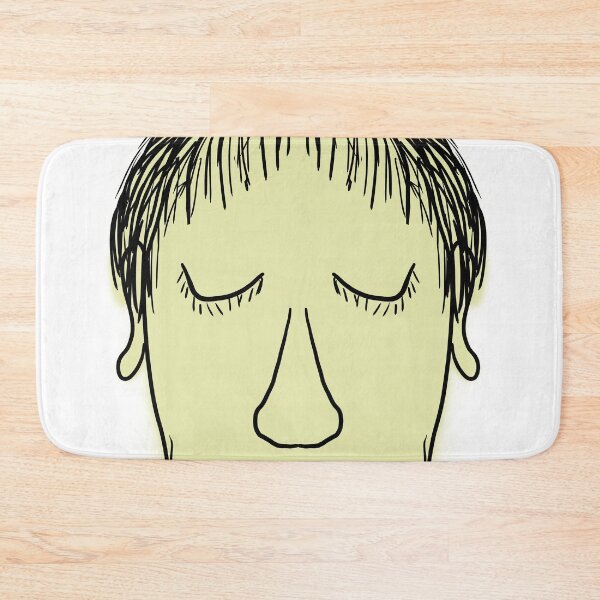 Item preview,  Minimalist Closed Eyes Earthy Tone Portrait Art designed and sold by artist709.