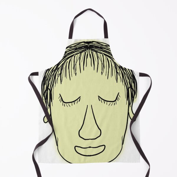 Item preview,  Minimalist Closed Eyes Earthy Tone Portrait Art designed and sold by artist709.