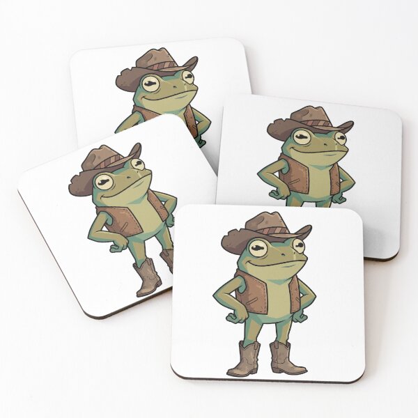 Item preview, Funny Cowboy Frog Shirt | Cute Western Frog Graphic Tee | Retro Country Frog Design | Cowboy Amphibian Cartoon Art designed and sold by JadmeStudio.