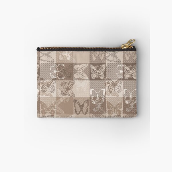 Item preview,  Neutral Colour Palette Butterfly Gingham  designed and sold by PatternTitan.