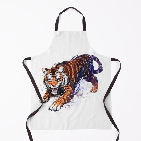 Item preview, Crouching Tiger Watercolor Street Art Style designed and sold by Northline Creative.