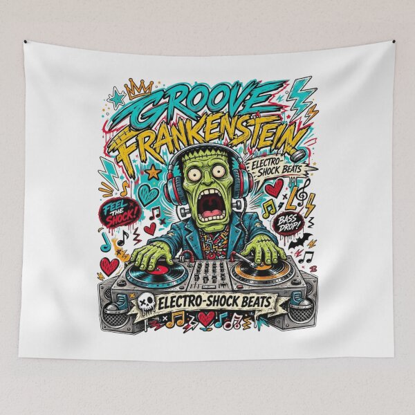 Item preview, DJ　FRANKENSTEIN designed and sold by taratyanprint.