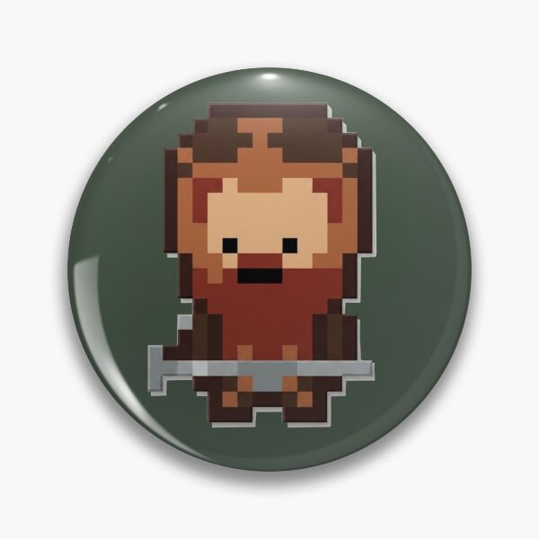Item preview, Gimli Pixel designed and sold by MidnightWrkShop.