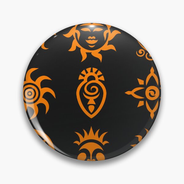 Item preview, Tribal sun god designed and sold by InnerByJonas.