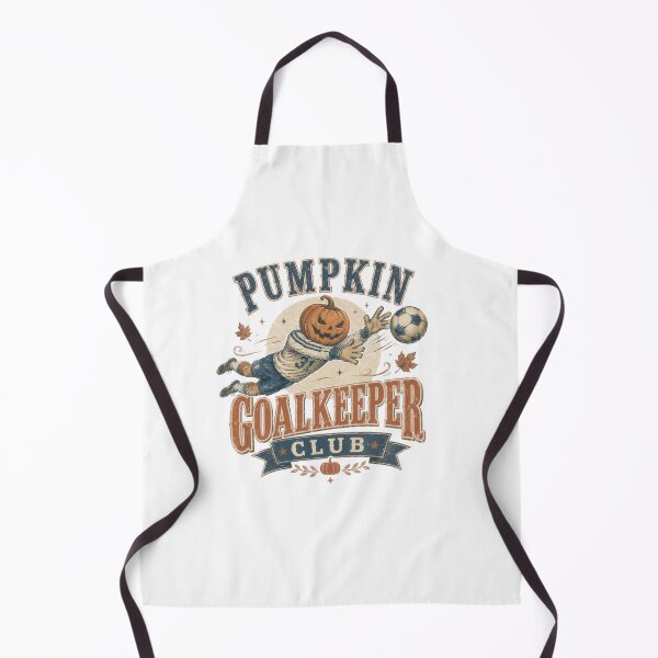 Item preview, Pumpkin Goalkeeper Club Halloween Soccer designed and sold by VikArt7.