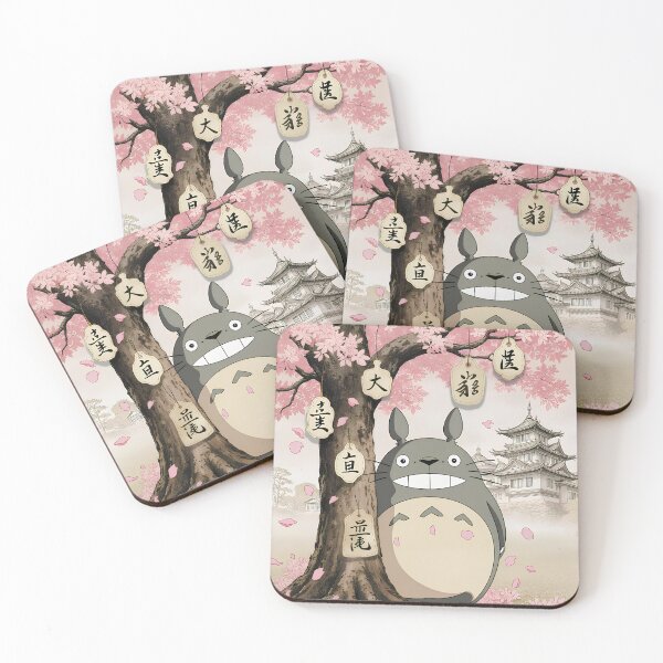 Item preview, Cute kawaii art monsters [[totorosss]] smile -%[ghiblis]%- aways side tree designed and sold by ITsdnelinn.