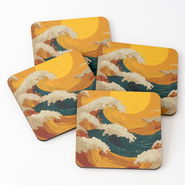 Item preview, Vintage Hokusai Waves designed and sold by InnerByJonas.
