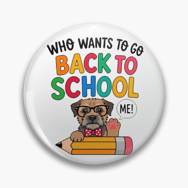 Item preview, Funny Border Terrier Back To School Pencil Boys Girls Kids designed and sold by FurryHavenPH.