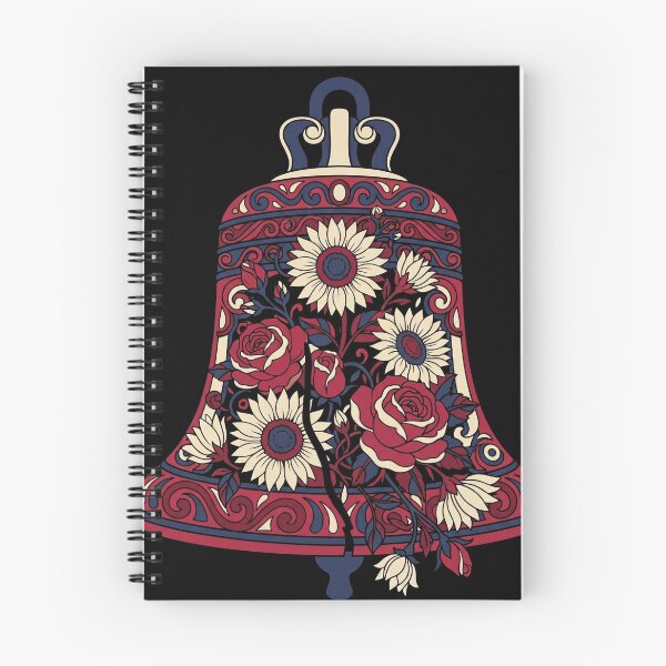 Item preview, Floral Liberty Bell Patriotic Americana designed and sold by TeNovaStudio.