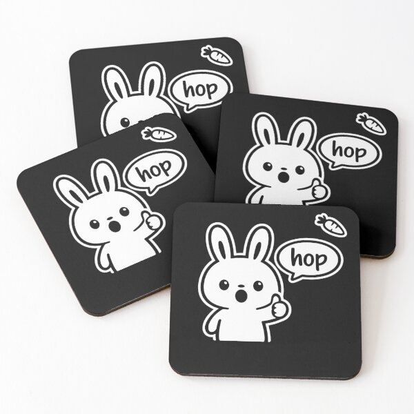 Item preview, Cute Little Bunny Rabbit Hop Cartoon designed and sold by M.Store.