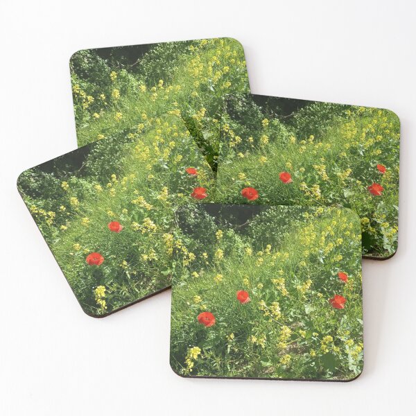 Item preview, Wildflowers and Red Poppies in Nature designed and sold by PhuongVoArt.