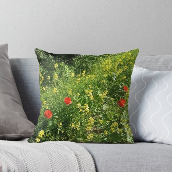 Item preview, Wildflowers and Red Poppies in Nature designed and sold by PhuongVoArt.