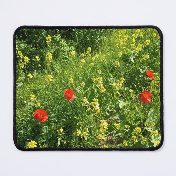 Item preview, Wildflowers and Red Poppies in Nature designed and sold by PhuongVoArt.