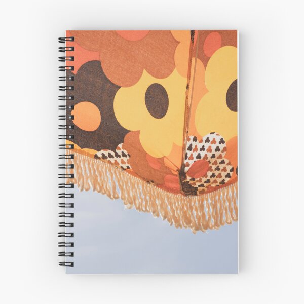 Item preview, Retro flower power beach umbrella - summer travel photography designed and sold by Christa Stroo Photography.