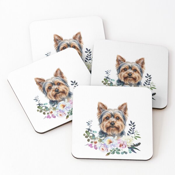 Item preview, Watercolor Yorkshire Terrier designed and sold by Liededrom..