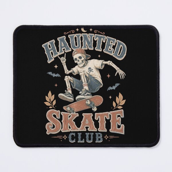 Item preview, Haunted Skate Club Halloween Skeleton designed and sold by VikArt7.