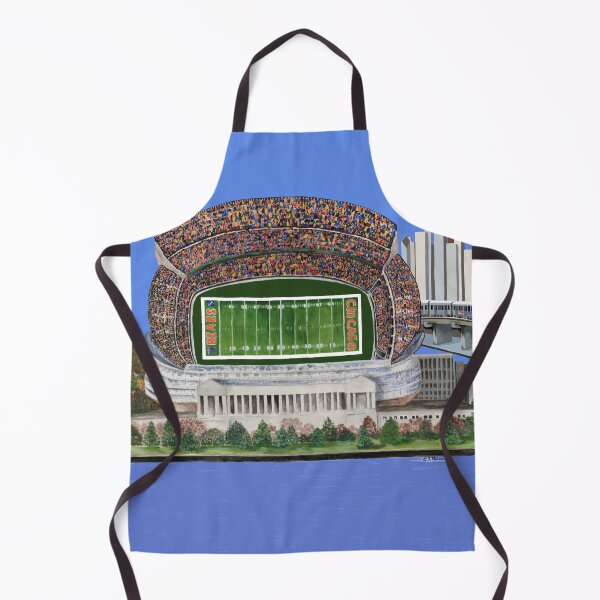 Item preview, Sport Team Stadium Art, Chicago Football, Illinois Football, Football Stadium Art designed and sold by GalleryTrio.