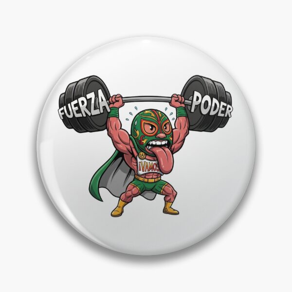Item preview, Spanish tongue gym wrestling workout word weights Vamos funny gift designed and sold by language-des.