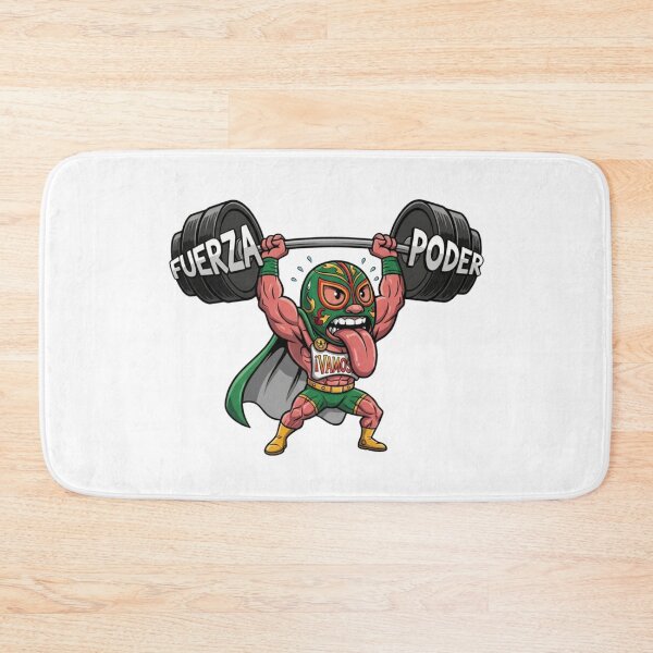 Item preview, Spanish tongue gym wrestling workout word weights Vamos funny gift designed and sold by language-des.