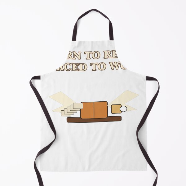 Item preview, Born to Read, Forced to Work — Funny Book Lover Typewriter Design designed and sold by Cozy Oddities Studio.