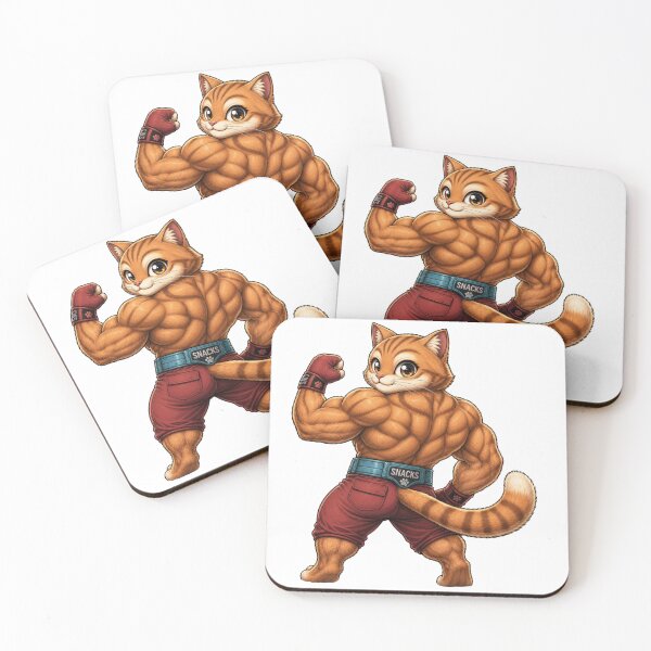 Item preview, Strong  Muscle Cat  designed and sold by HomeyDay.