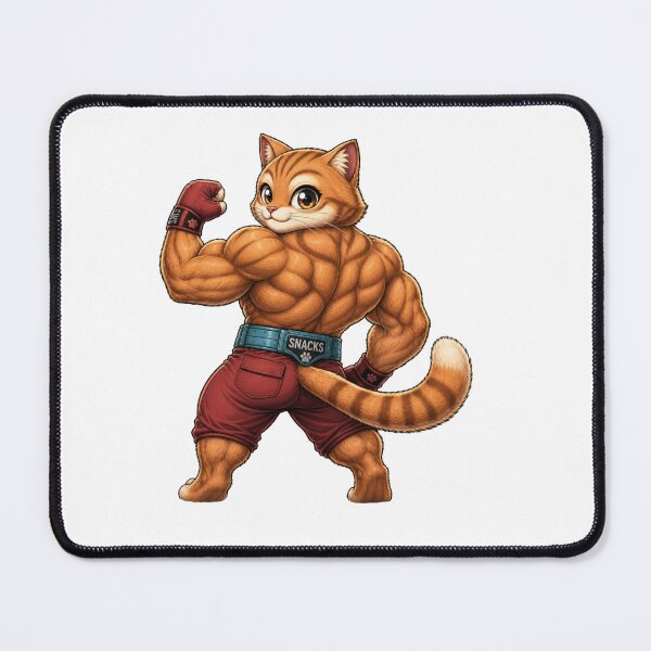 Item preview, Strong  Muscle Cat  designed and sold by HomeyDay.