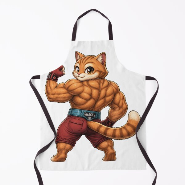 Item preview, Strong Muscle Cat designed and sold by HomeyDay.