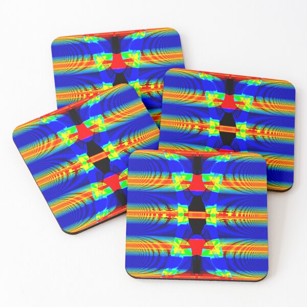 Item preview, Abstract Pattern "A yellow and blue X"  designed and sold by Gluecknika.