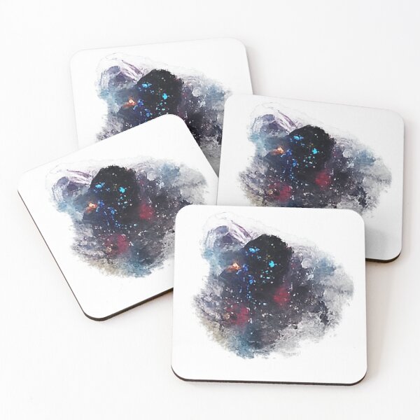 Item preview, Cosmic Watercolor Nebula Abstract Space Art designed and sold by Northline Creative.