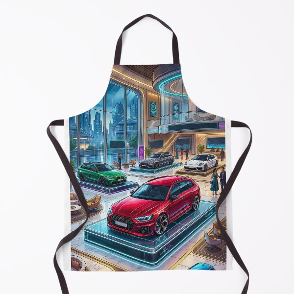 Item preview, Luxury Performance Wagons Inside Futuristic Cyber Showroom designed and sold by RevUpDesign.