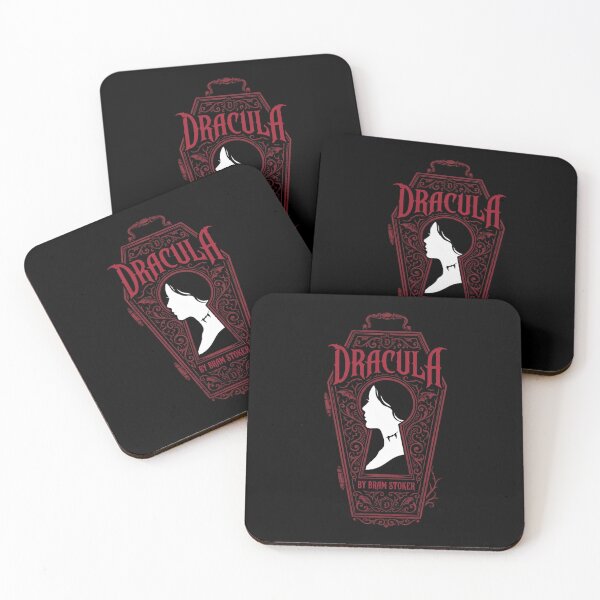 Item preview, Dracula by Bram Stoker Coffin Lucy Vampire Bite Art designed and sold by Fenay Designs.