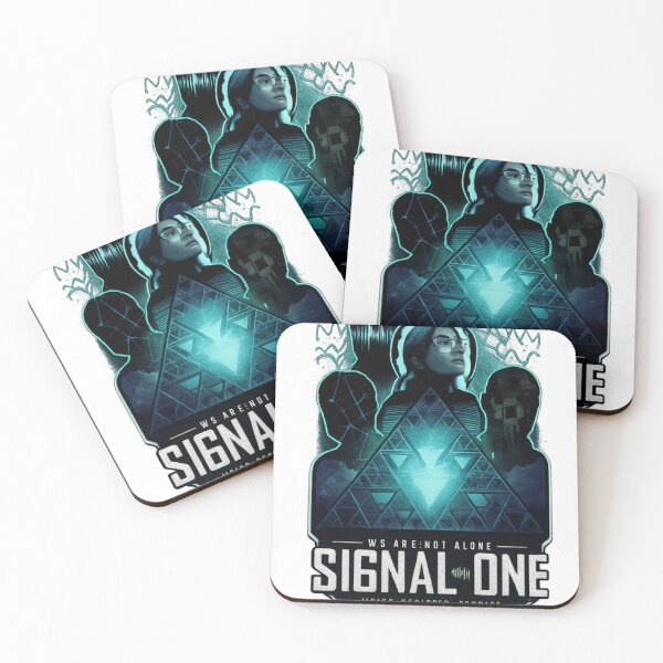 Item preview, Signal One Sci-Fi Mystery Retro Futuristic designed and sold by CatLovers Studio.