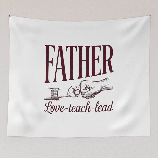 Item preview, FATHER love teach lead designed and sold by InfiniteprintsCo.