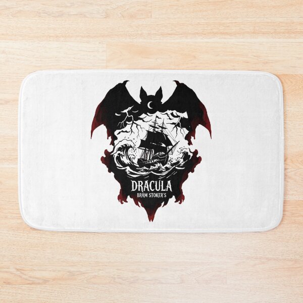 Item preview, Dracula Bram Stokers Cursed Demeter Ship Bat Silhouette Gothic Art designed and sold by Fenay Designs.