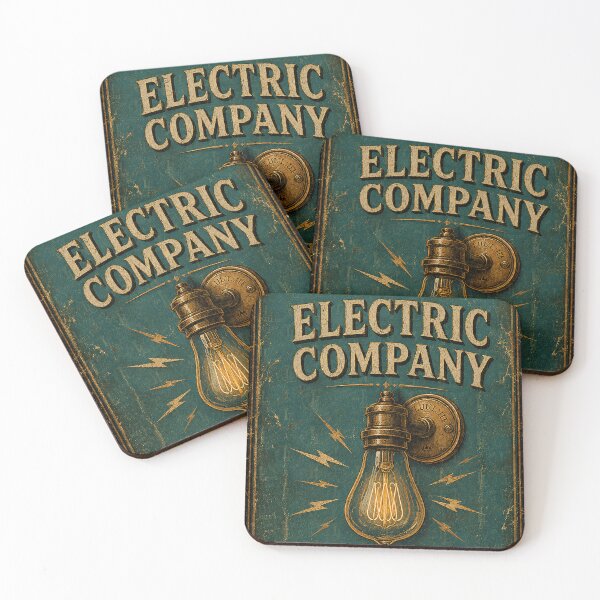 Item preview, Electric Company  designed and sold by LuluLeb.