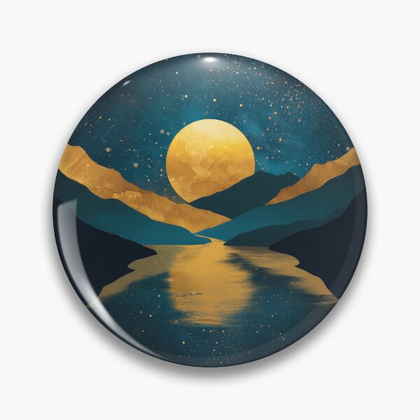 Item preview, Night at Mountainlake  designed and sold by InnerByJonas.