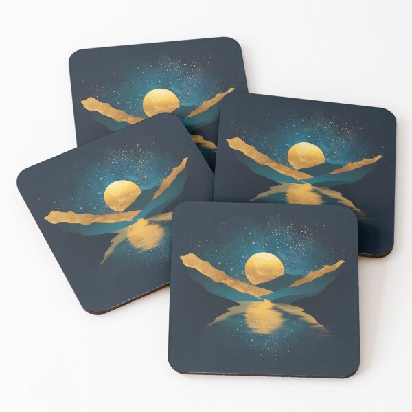 Item preview, Night at Mountainlake  designed and sold by InnerByJonas.
