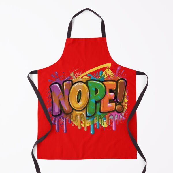 Item preview, NOPE! - The Bold and Colorful Expression of Refusal designed and sold by gokhanuzen.
