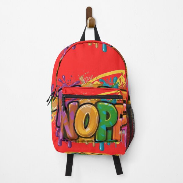 Item preview, NOPE! - The Bold and Colorful Expression of Refusal designed and sold by gokhanuzen.