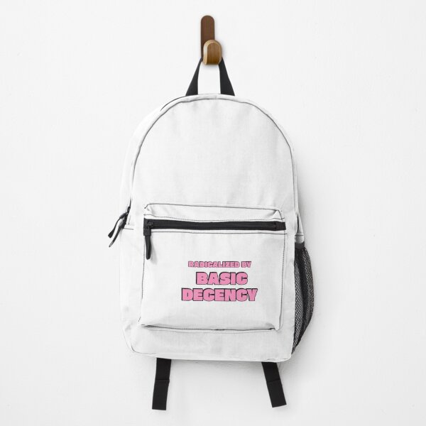 Item preview, Radicalized By Basic Decency - Pink Social Justice Slogan designed and sold by Inspirationmotivation.