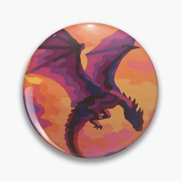 Item preview, Colorful art work of a dragon  designed and sold by NivyasArtistry.