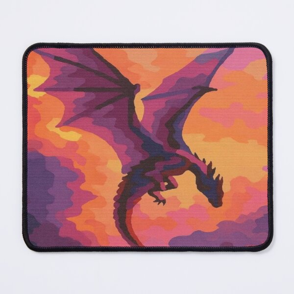 Item preview, Colorful art work of a dragon  designed and sold by NivyasArtistry.