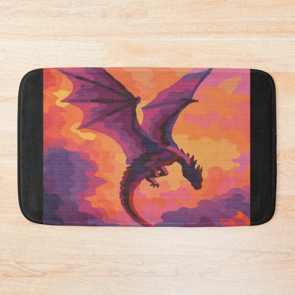 Item preview, Colorful art work of a dragon  designed and sold by NivyasArtistry.