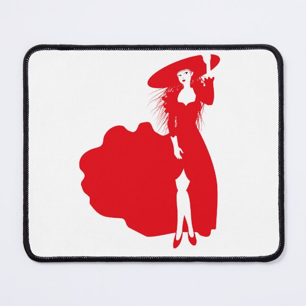Item preview, Flamenco Dancer Red Dress Minimalist Art T-Shirt Gift for Women designed and sold by Keltoi-art.