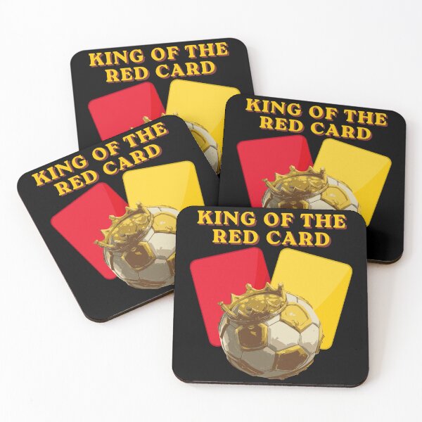 Item preview, King of the Red Card Soccer Shirt, Funny Football Penalty Tee, Soccer Player Humor Gift, Aggressive Defender T-Shirt, Red and Yellow Card Soccer Coach Sweatshirt designed and sold by E20STUDIO.