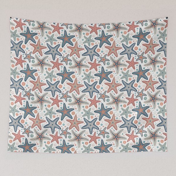 Item preview, Nordic Starfish Symbols | Scandinavian Coastal Folk designed and sold by Shuga-Design.