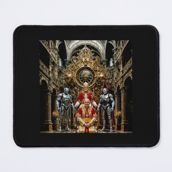 Item preview, Space Cathedral of Dreams Tarot Card The Pope #4 designed and sold by Helios Be. Lavsh.