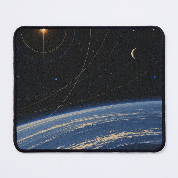 Item preview, Neptune Landscape Cosmic Illustration designed and sold by AHOK-lab.