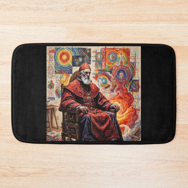 Item preview, Space Cathedral of Dreams Tarot Card The Pope #5 designed and sold by Helios Be. Lavsh.
